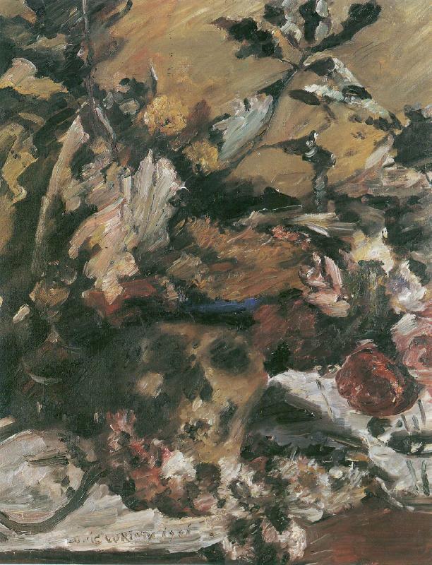Lovis Corinth Totenkopf mit Eichenlaub oil painting image
